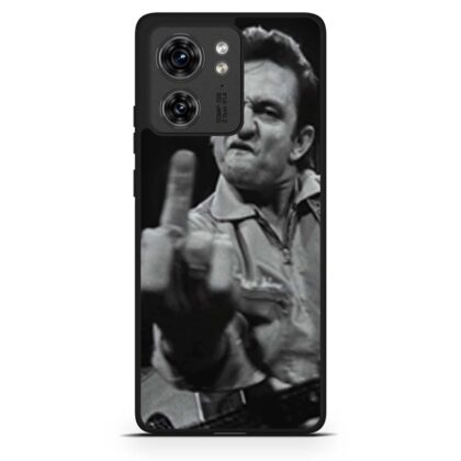 Johnny Cash Flip the Bird Motorola Edge / Edge+ 2023 case (ver. 2)