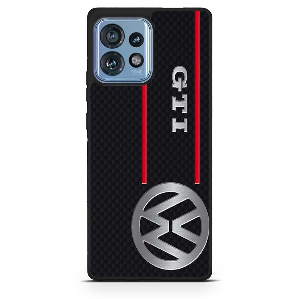Volkswagen GTI, Carbon Fiber Print Motorola Edge / Edge+ 2023 case - Image 2