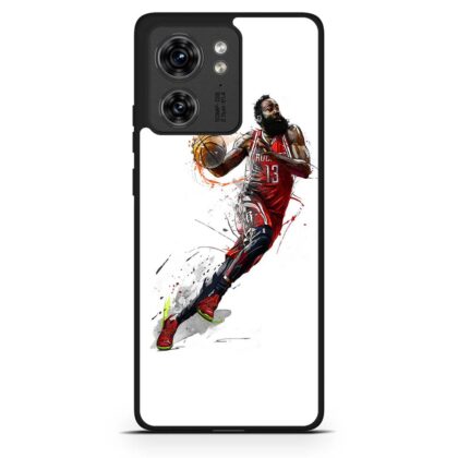 Houston Rockets James Harden Illustration Motorola Edge / Edge+ 2023 case (ver. 1)