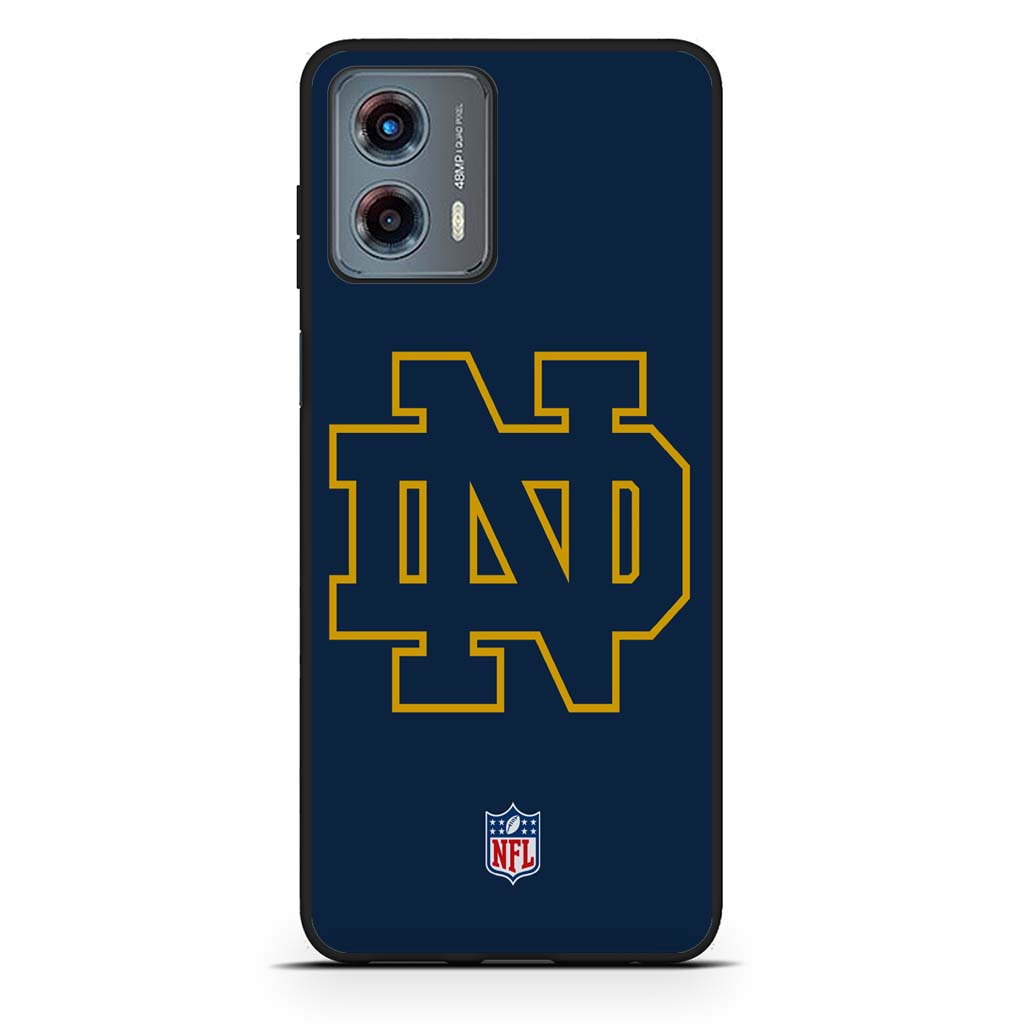 Notre Dame Fighting Irish, Navy Motorola Moto G 5G / G Play / G Power 5G 2023 case
