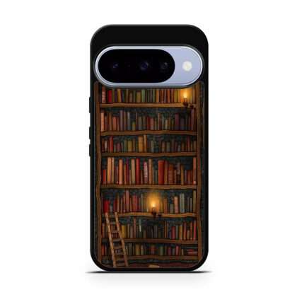 Old Books Library Google Pixel 10 series case